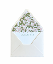 Load image into Gallery viewer, MAUVE LINED NOTECARD