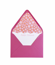 Load image into Gallery viewer, SORBET LINED NOTECARD