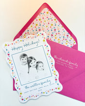 Load image into Gallery viewer, STAR SPANGLED BORDER (wave die cut + pink envelopes)