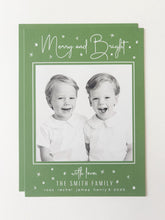 Load image into Gallery viewer, MERRY SPARKLES CARD (color options available)