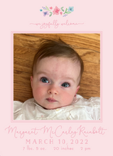 Load image into Gallery viewer, POPPY ANNOUNCEMENT