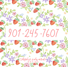 Load image into Gallery viewer, BERRY BASKET BAG TAG