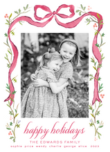 Load image into Gallery viewer, HOLLY AND RIBBON (color options available)