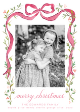 Load image into Gallery viewer, HOLLY AND RIBBON (color options available)