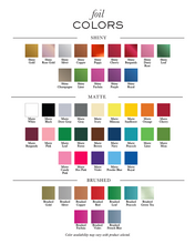 Load image into Gallery viewer, FOIL STAMPED *MINI* HEART TAG