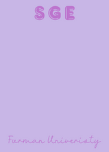 Load image into Gallery viewer, BUBBLE LETTER PAD *college edition*