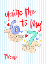 Load image into Gallery viewer, SIX SEVEN VALENTINE TAG