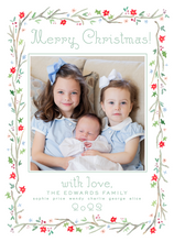 Load image into Gallery viewer, ALTERNATE TEXT POINSETTIA CARD