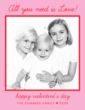 Load image into Gallery viewer, BOW PETITE PHOTO VALENTINE (set of 10)