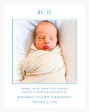Load image into Gallery viewer, HENRY PETITE BIRTH ANNOUNCEMENT