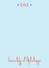 Load image into Gallery viewer, STARBURST COLLEGE PAD (color options available)