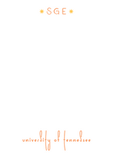 Load image into Gallery viewer, STARBURST COLLEGE PAD (color options available)