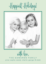 Load image into Gallery viewer, ROBINS EGG MARBLE CARD (color options available)