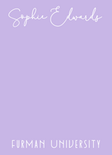 Load image into Gallery viewer, TWO COLOR COLLEGE PAD (color options available)