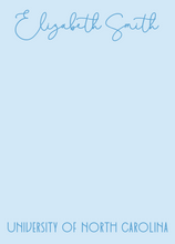 Load image into Gallery viewer, TWO COLOR COLLEGE PAD (color options available)
