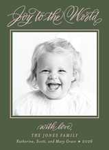 Load image into Gallery viewer, JOY TO THE WORLD (color options available)
