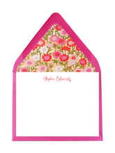 Load image into Gallery viewer, Zinnia Lined Note
