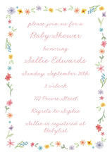 Load image into Gallery viewer, WAVY BOTANICAL INVITATION