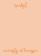 Load image into Gallery viewer, GO TEAM COLLEGE PAD (color options available)