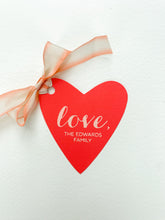 Load image into Gallery viewer, FOIL STAMPED HEART TAG