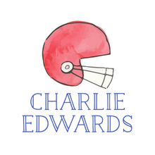 Load image into Gallery viewer, FOOTBALL HELMET BAG TAG