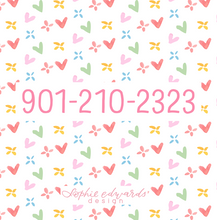 Load image into Gallery viewer, SWEET HEARTS BAG TAG