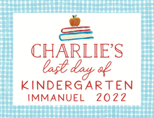 Load image into Gallery viewer, BOOKS PRINTABLE SCHOOL SIGN SET