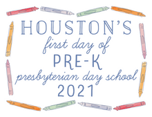 Load image into Gallery viewer, CRAYONS PRINTABLE SCHOOL SIGN SET