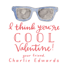 Load image into Gallery viewer, BLUE SUNGLASSES VALENTINE