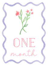 Load image into Gallery viewer, BOTANICAL MILESTONE CARDS