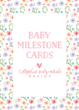 Load image into Gallery viewer, BOTANICAL MILESTONE CARDS