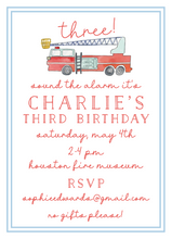 Load image into Gallery viewer, FIRE TRUCK PARTY