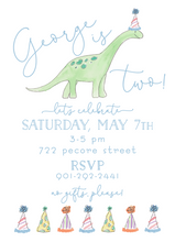 Load image into Gallery viewer, PARTY HAT DINO