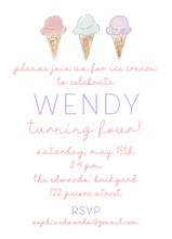 Load image into Gallery viewer, ICE CREAM PARTY (pink)