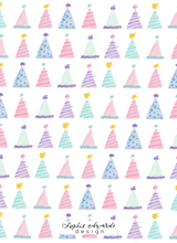 Load image into Gallery viewer, PASTEL PARTY HATS
