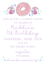 Load image into Gallery viewer, SUMMER SOIREE INVITATION