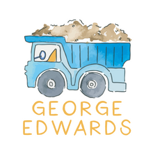 Load image into Gallery viewer, BLUE TRUCK BAG TAG