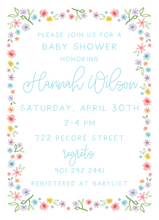 Load image into Gallery viewer, BOTANICAL INVITATION