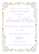 Load image into Gallery viewer, BOTANICAL INVITATION