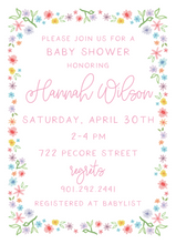 Load image into Gallery viewer, BOTANICAL INVITATION