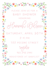 Load image into Gallery viewer, BOTANICAL INVITATION