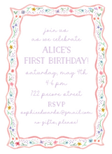 Load image into Gallery viewer, POPPY INVITATION