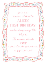 Load image into Gallery viewer, POPPY INVITATION