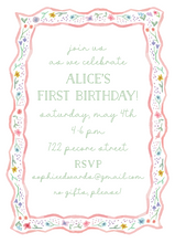 Load image into Gallery viewer, POPPY INVITATION