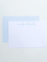 Load image into Gallery viewer, SIMPLE CHECK STATIONERY SET