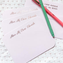 Load image into Gallery viewer, ISABELLA FOIL STAMPED NOTECARD