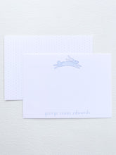 Load image into Gallery viewer, RABBIT RABBIT STATIONERY SET (blue)