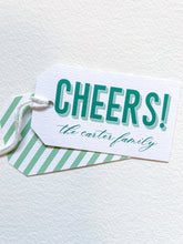 Load image into Gallery viewer, CHEERS HOLIDAY TAG