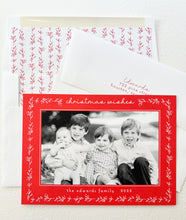 Load image into Gallery viewer, HORIZONTAL FESTIVE FOLIAGE (color options available)