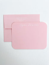 Load image into Gallery viewer, SCRIPT FOIL STAMPED NOTECARD